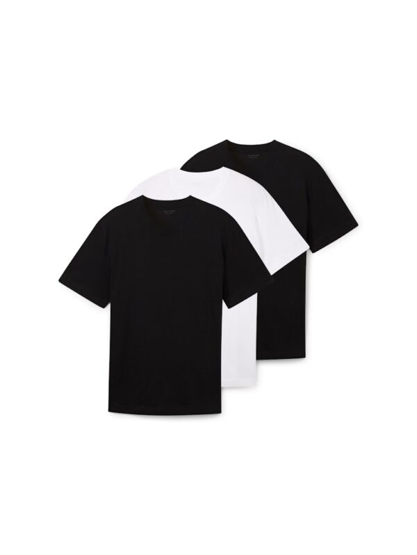 Tričko pánske kr.rukáv 3pack - Tom Tailor