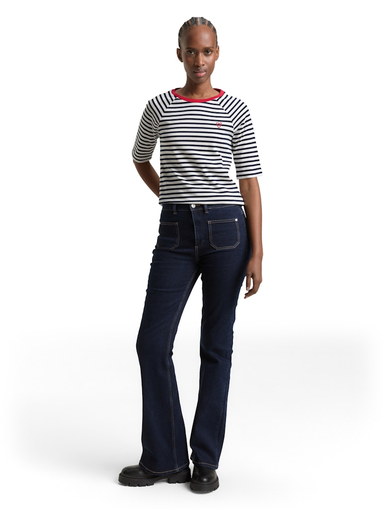 Tričko dámske kr.rukáv - Tom Tailor Denim – Obrázok 4
