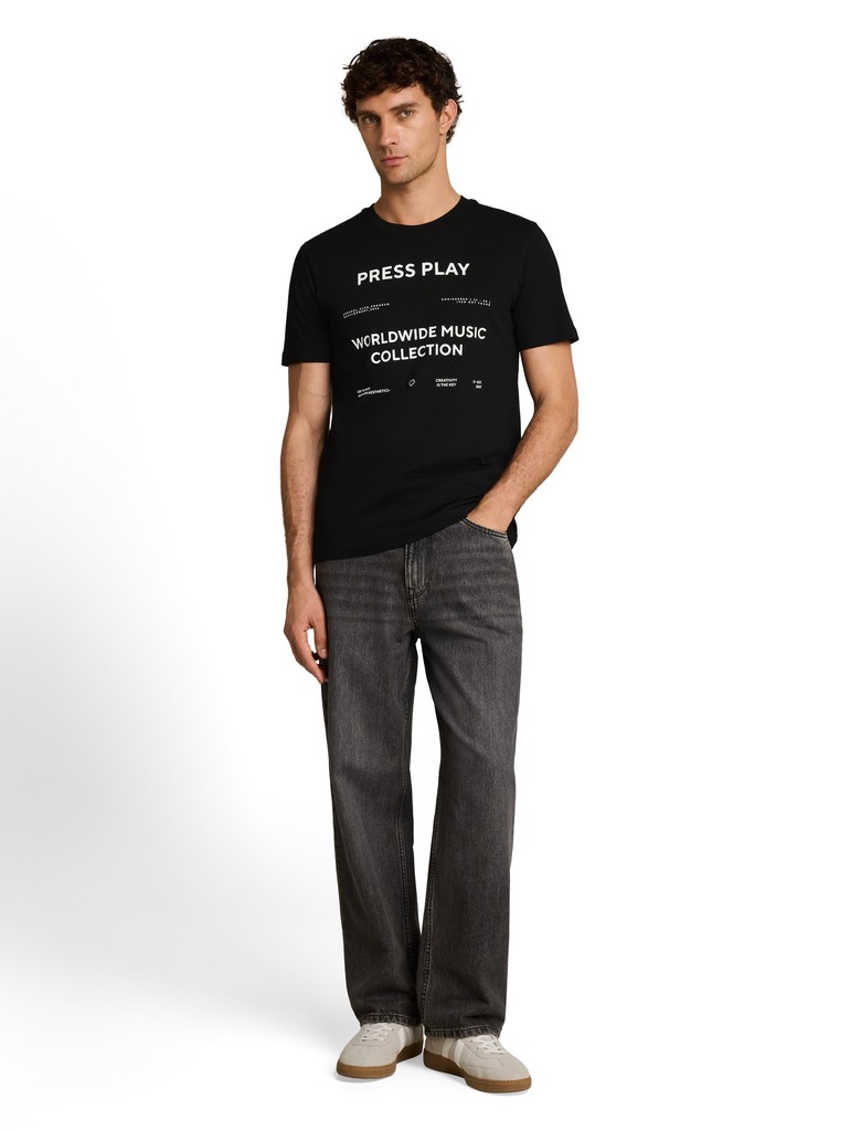 Tričko pánske kr.rukáv - Tom Tailor Denim – Obrázok 4