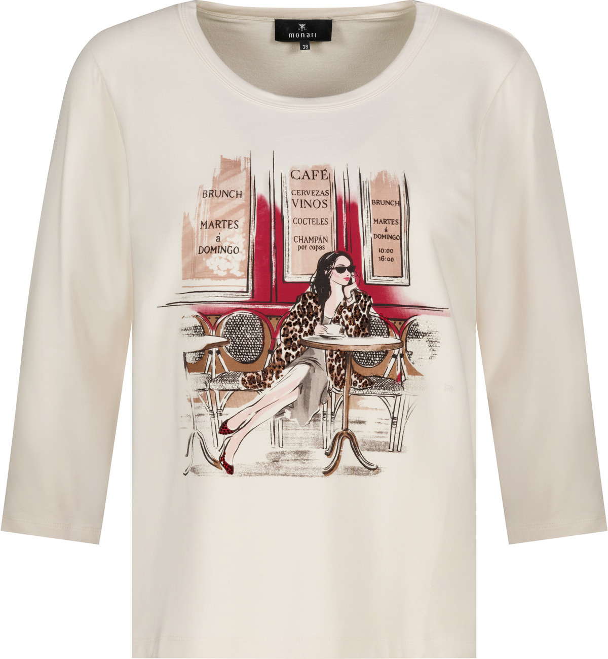 Tričko dámske dl.rukáv - monari – Obrázok 6